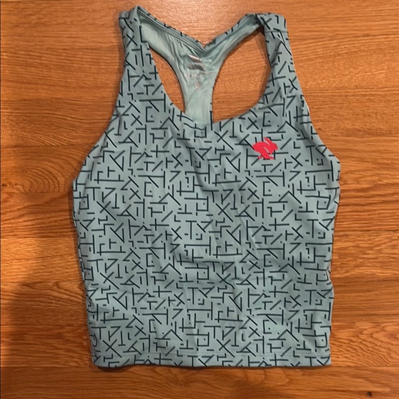 Rabbit Geometric Patterned Tank Top - Picture 2 of 2